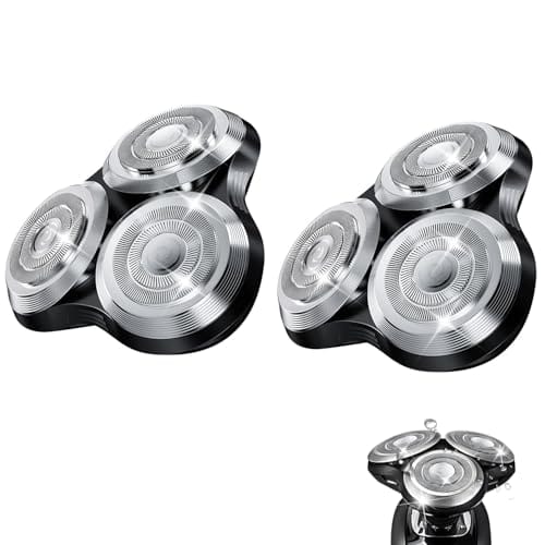 DORLUKFU - SH90 Replacement Rotary Heads Compatible with Philips Norelco Shavers Series 9000,Replacement Shaver Head with Upgrade