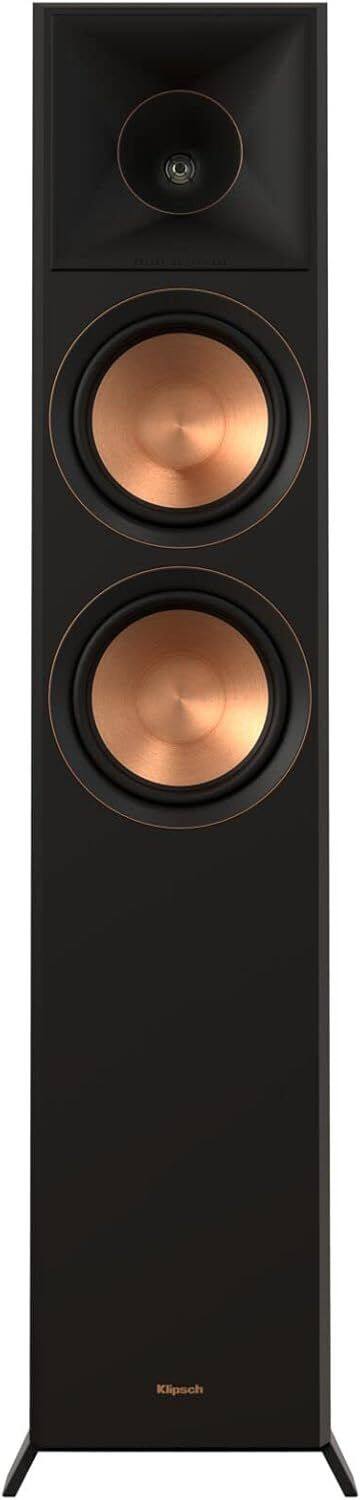 Alt View 1. Klipsch - Klipsch RP-6000 II 2.0 Dual Floorstanding Speaker Pair in Ebony - Black.