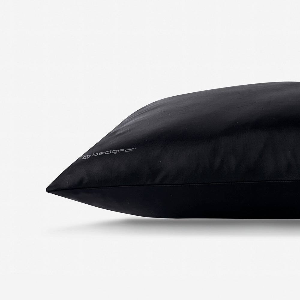 Alt View 6. Bedgear - Hyper-Silk Performance® Pillowcase - Black, Queen - black.