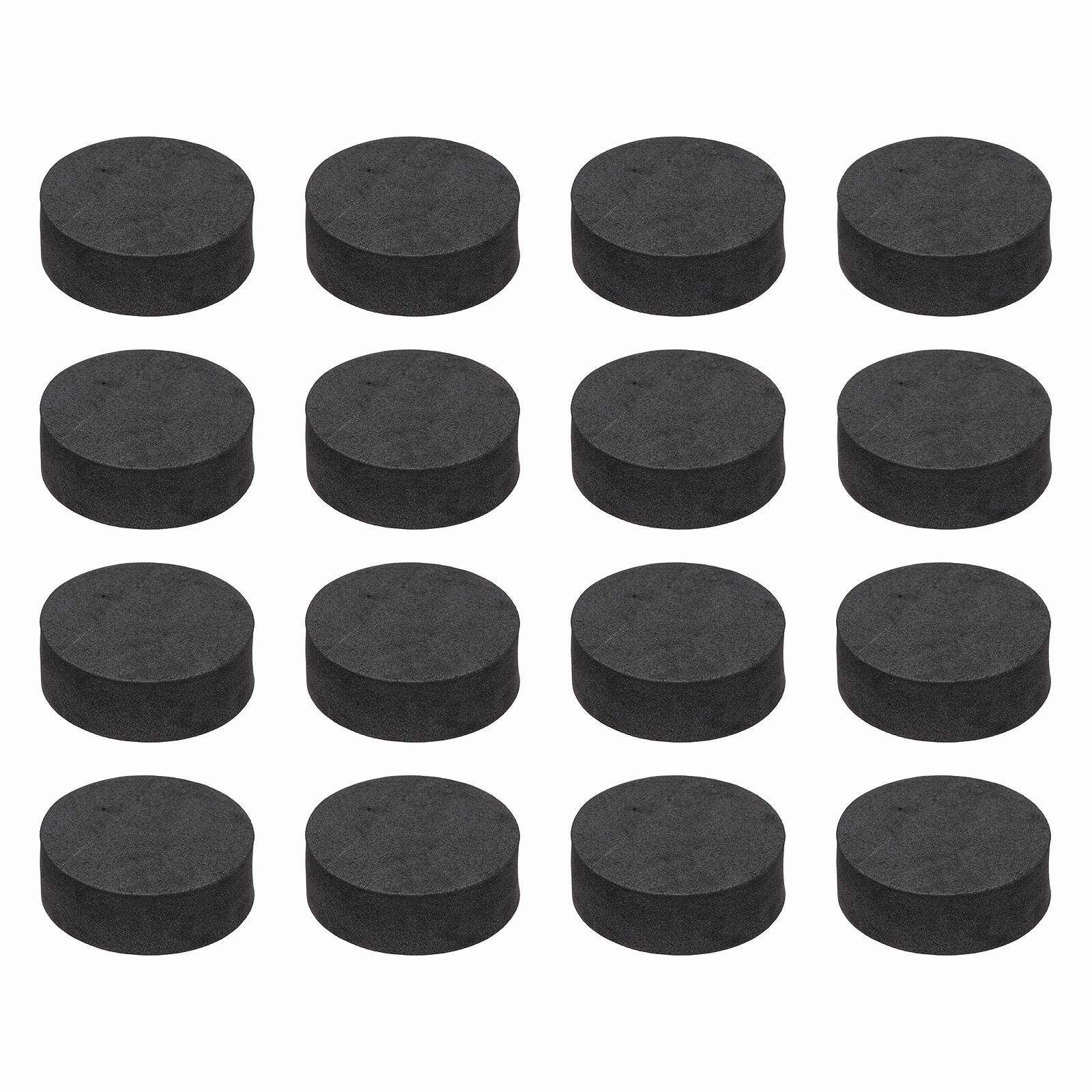 Unique Bargains - 16pcs Single Sided Speaker Isolation Feet Pads, 40x15mm Non Slip Foam Shock Absorption Pad for Amplifier - Black price history on PriceWatchPro