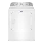Maytag - 7.0 Cu. Ft. Gas Dryer with Extra Power and Pet Pro Option - White
