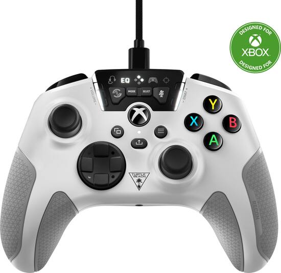 Turtle Beach Recon Controller Wired Controller for Xbox Series X Xbox Series S Xbox One Windows PCs with Remappable Buttons White TBS 0705 01 Best Buy