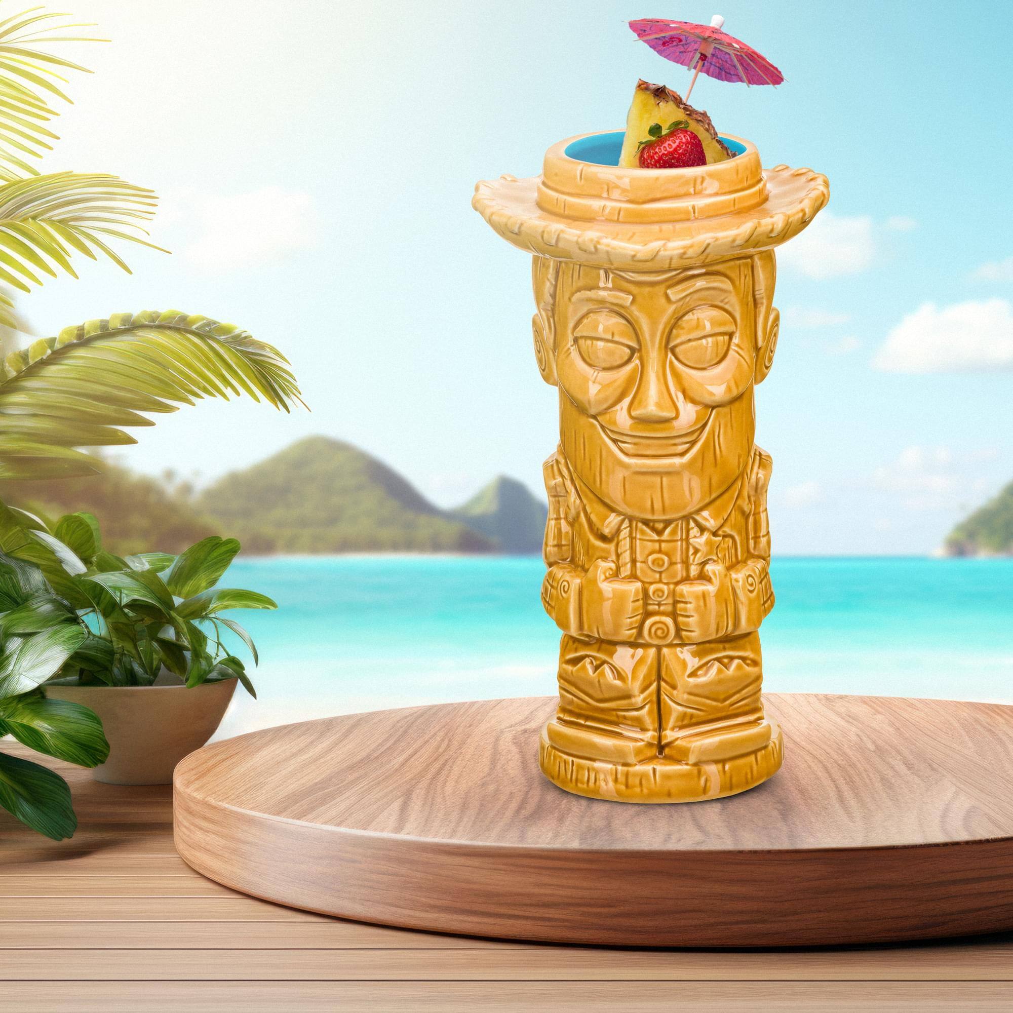 Alt View 1. Disney - Geeki Tikis Disney Pixar Toy Story Woody Ceramic Mug | Holds 18 Ounces - Brown.