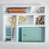 Alt View 11. Martha Stewart - Enzo Wooden Organizer - White.