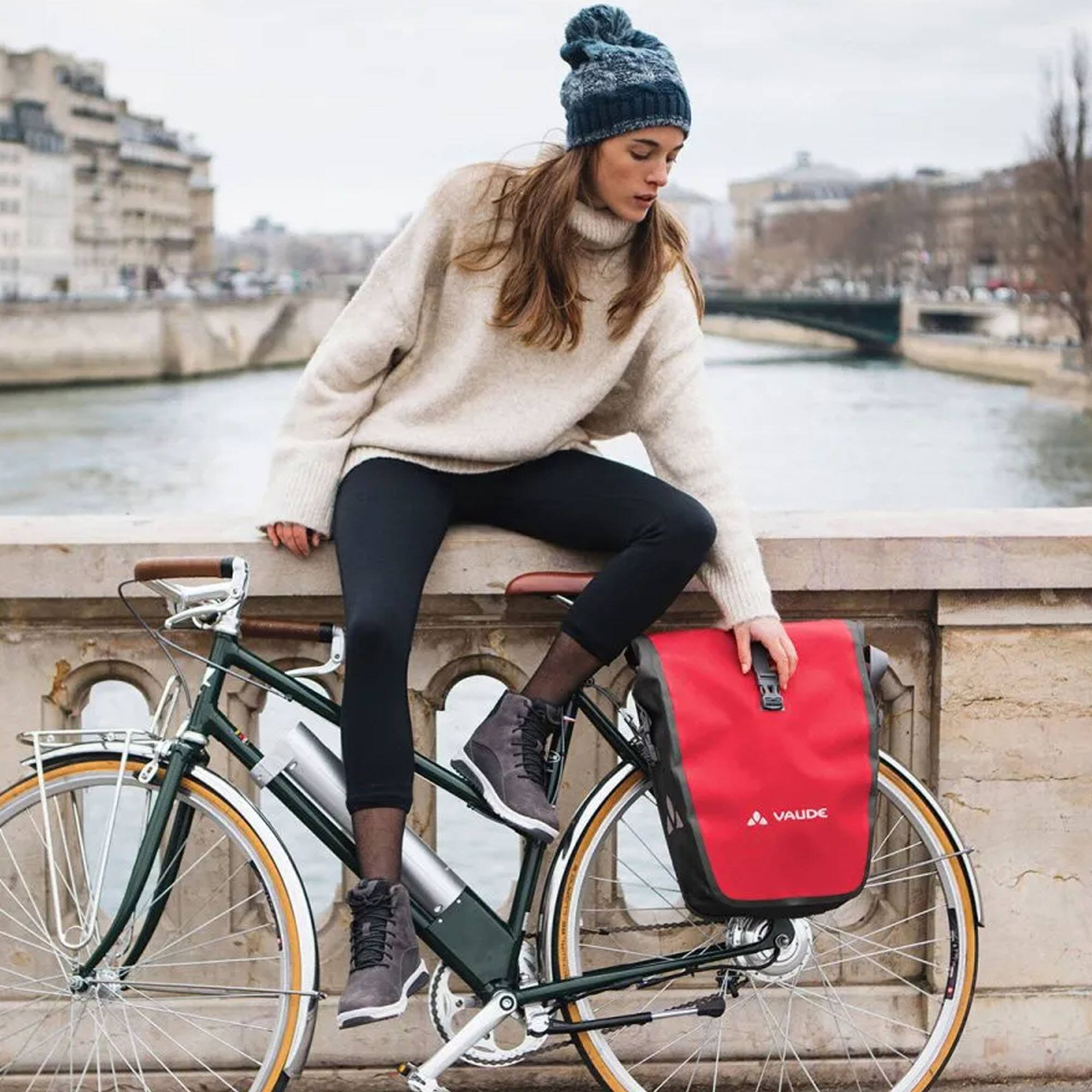 Alt View 2. VAUDE - Vaude Aqua Back Single Rear Bike Bag - Icicle - Icicle.