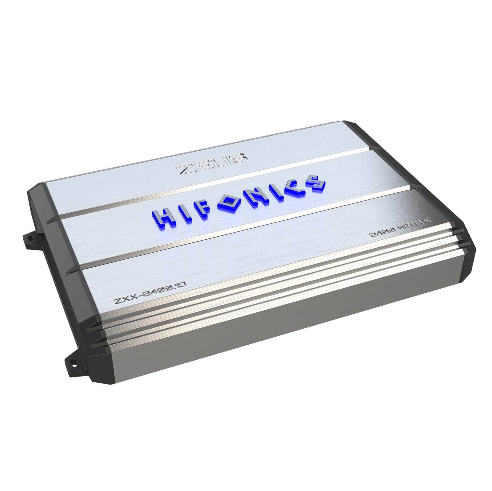 Hifonics Zeus 2400 Watt Max Class D Monoblock Car Audio Amplifier