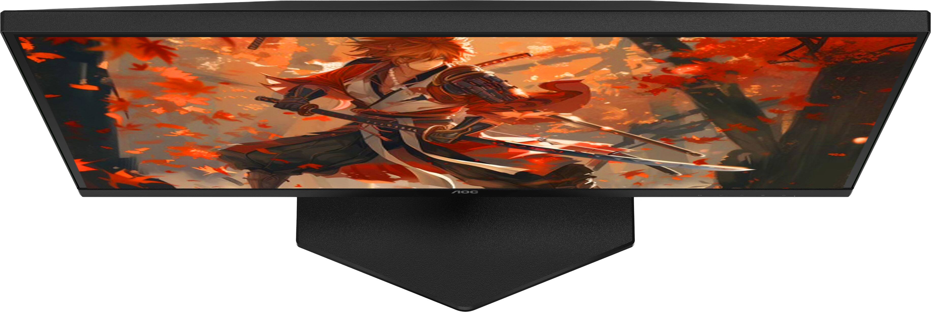 Alt View 4. AOC - 27" Q27G42ZE IPS, QHD, 240Hz, G-Sync Compatible, Gaming Monitor - Black.
