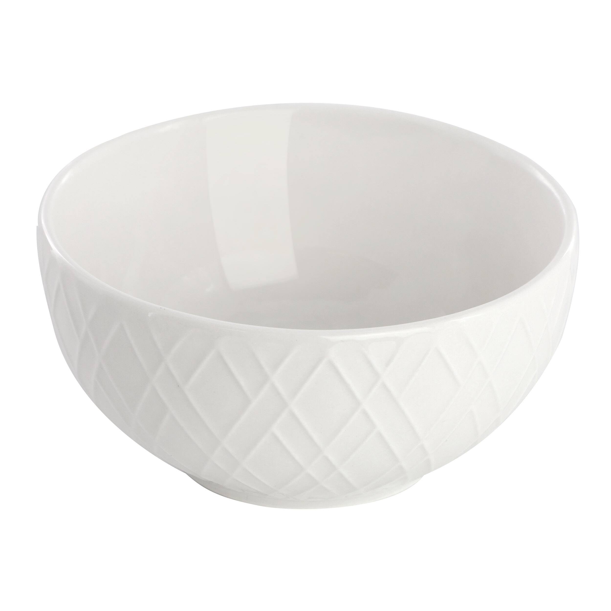Back. Gibson - Gibson Home Great Essentials 2 Piece Fine Ceramic 4.5in Fruit Bowl Set in White - White.