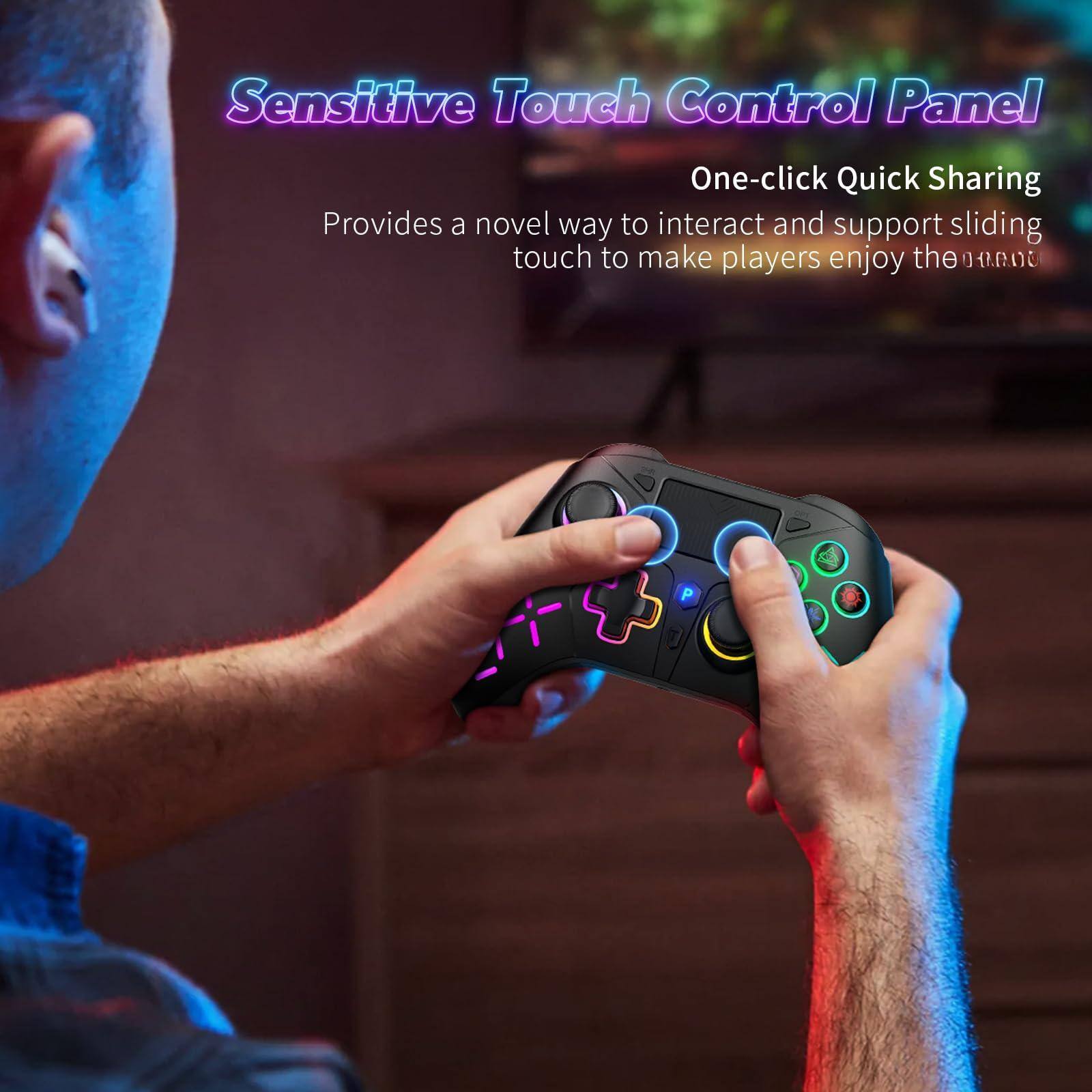 Sensitive Touch Control Panel  
One-click Quick Sharing  
Provides a novel way to interact and support sliding touch to make players enjoy the game.