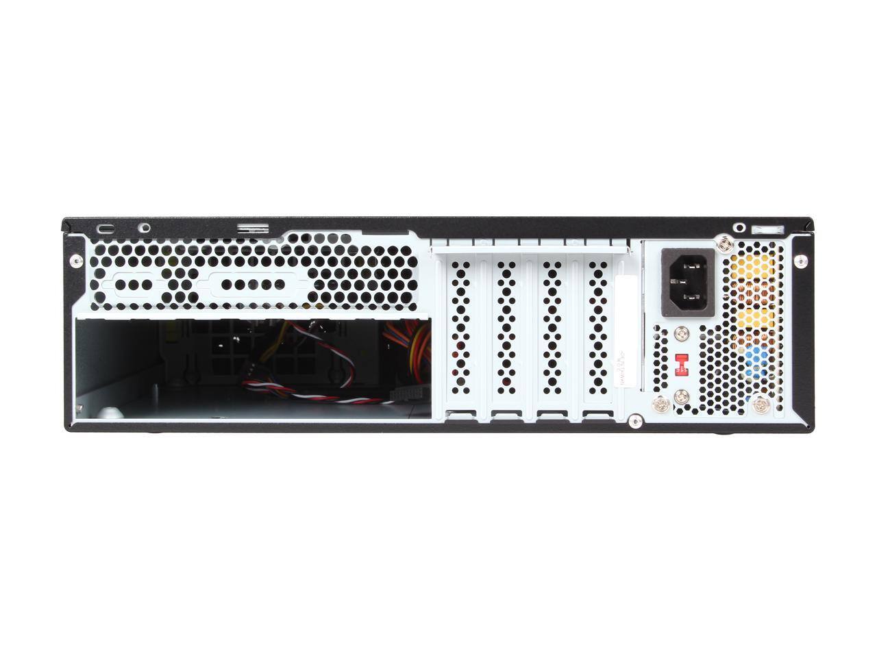 Alt View 8. In Win - IN WIN CE685.FH300TB3 Black Micro ATX Case with 300W TFX PSU - Black.