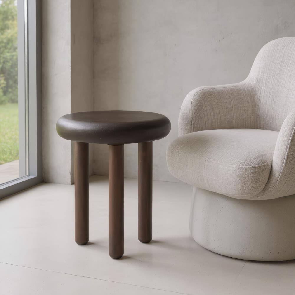 Angle. Hivvago - Arian Side Table Bronze - Bronze.