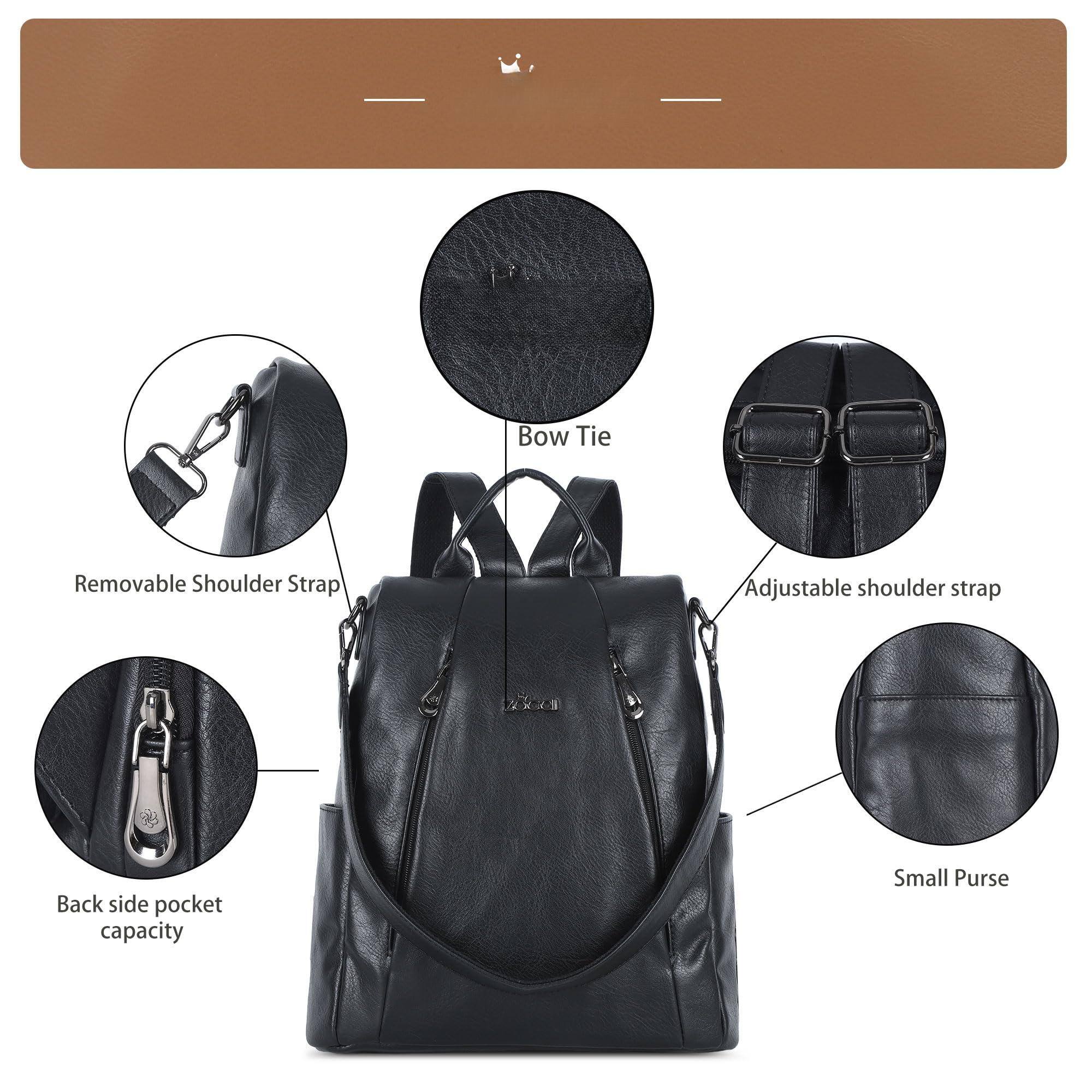 Cozy Serene Backpack Purse For Women Medium Anti theft Backpacks Purses ...
