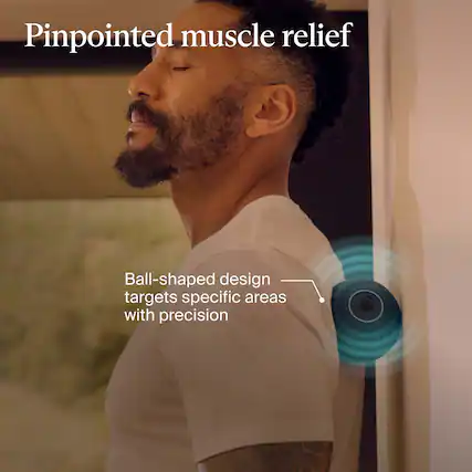 Alt View 11. Therabody - Therabody - WaveSolo - Vibrating Ball Roller For Pinpointed Muscle Relief - Black - Black.