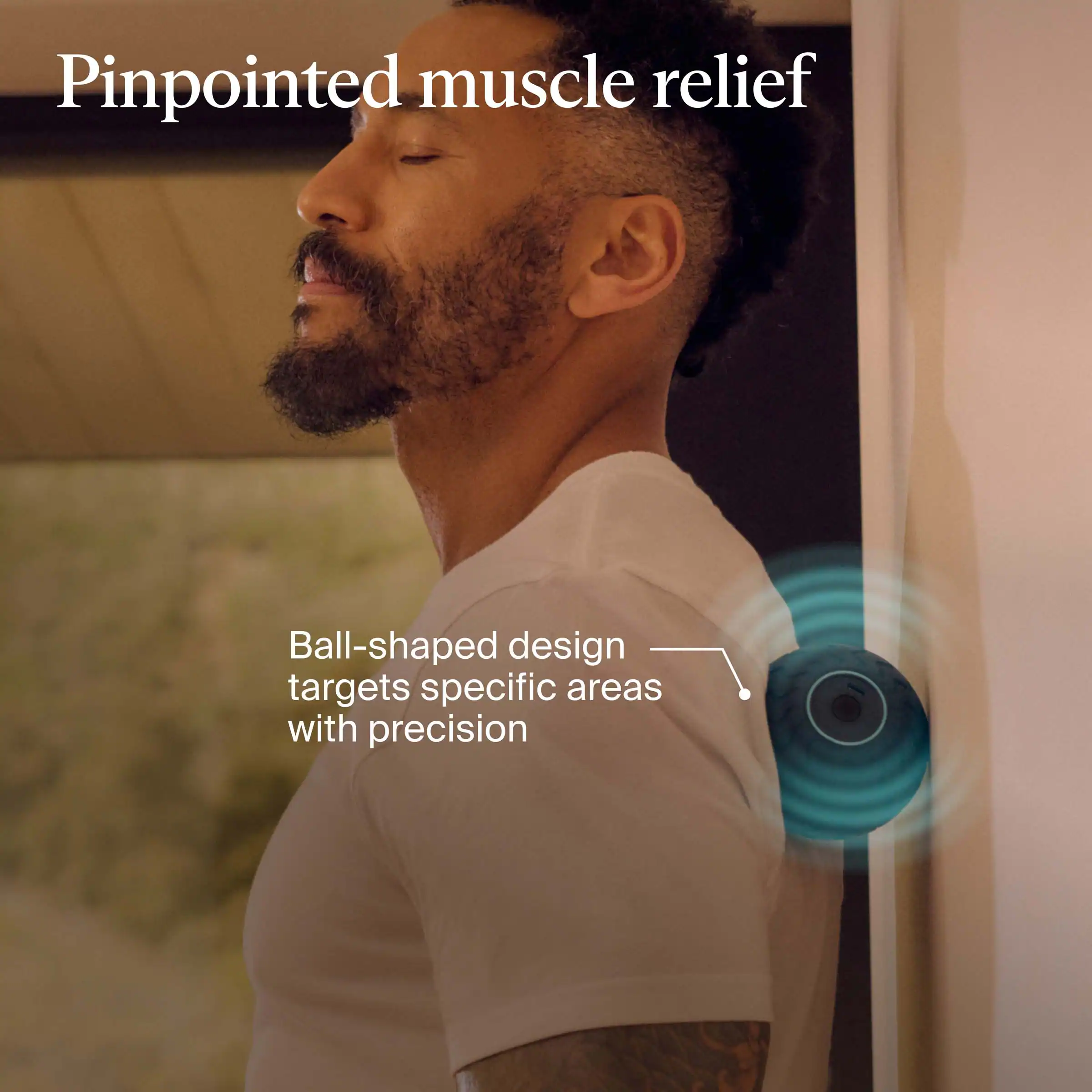 Alt View 11. Therabody - Therabody - WaveSolo - Vibrating Ball Roller For Pinpointed Muscle Relief - Black - Black.