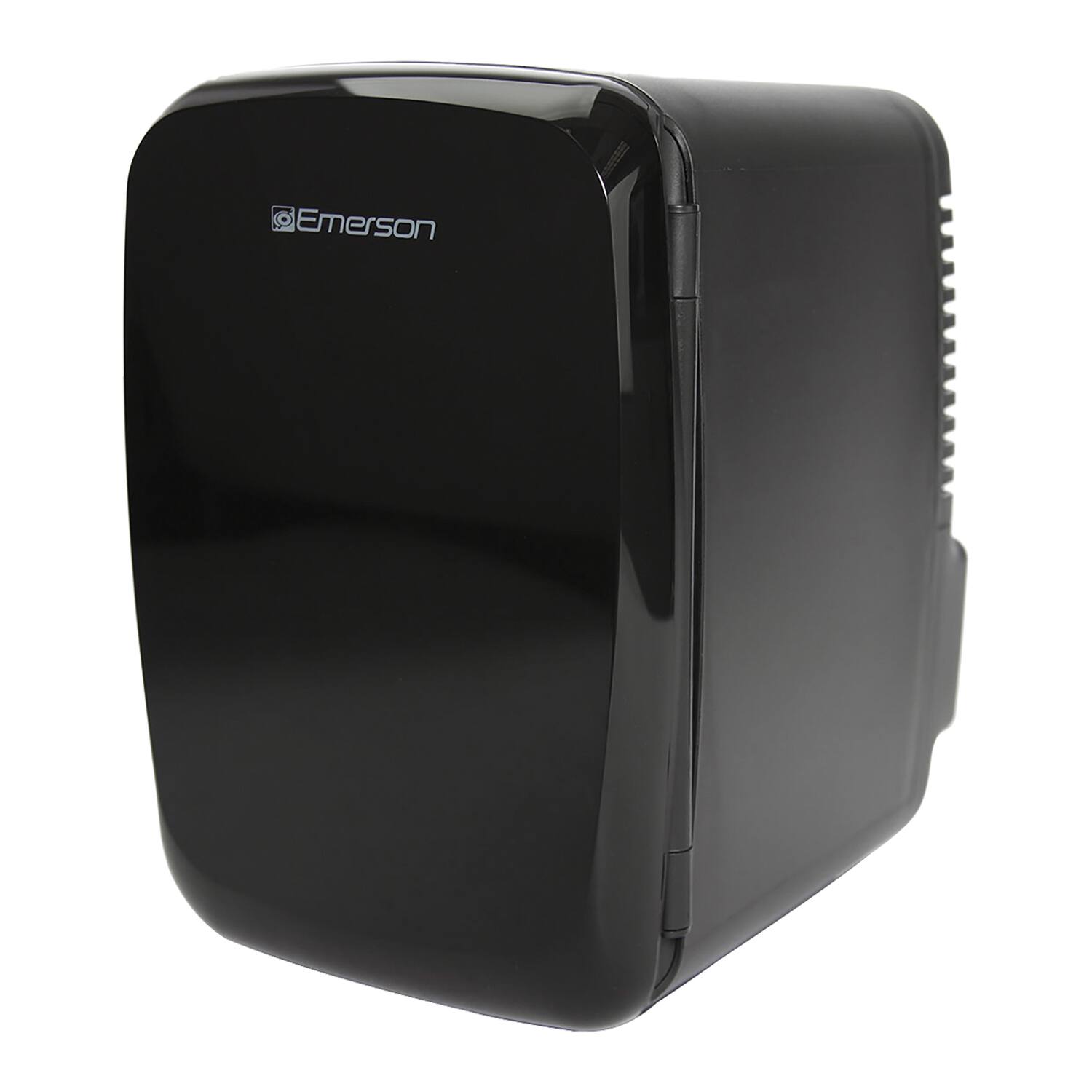 Alt View 1. Emerson - Emerson EFC-5000 Portable Mini Fridge Cooler for 6 Cans, Compact 4L Capacity - Black.
