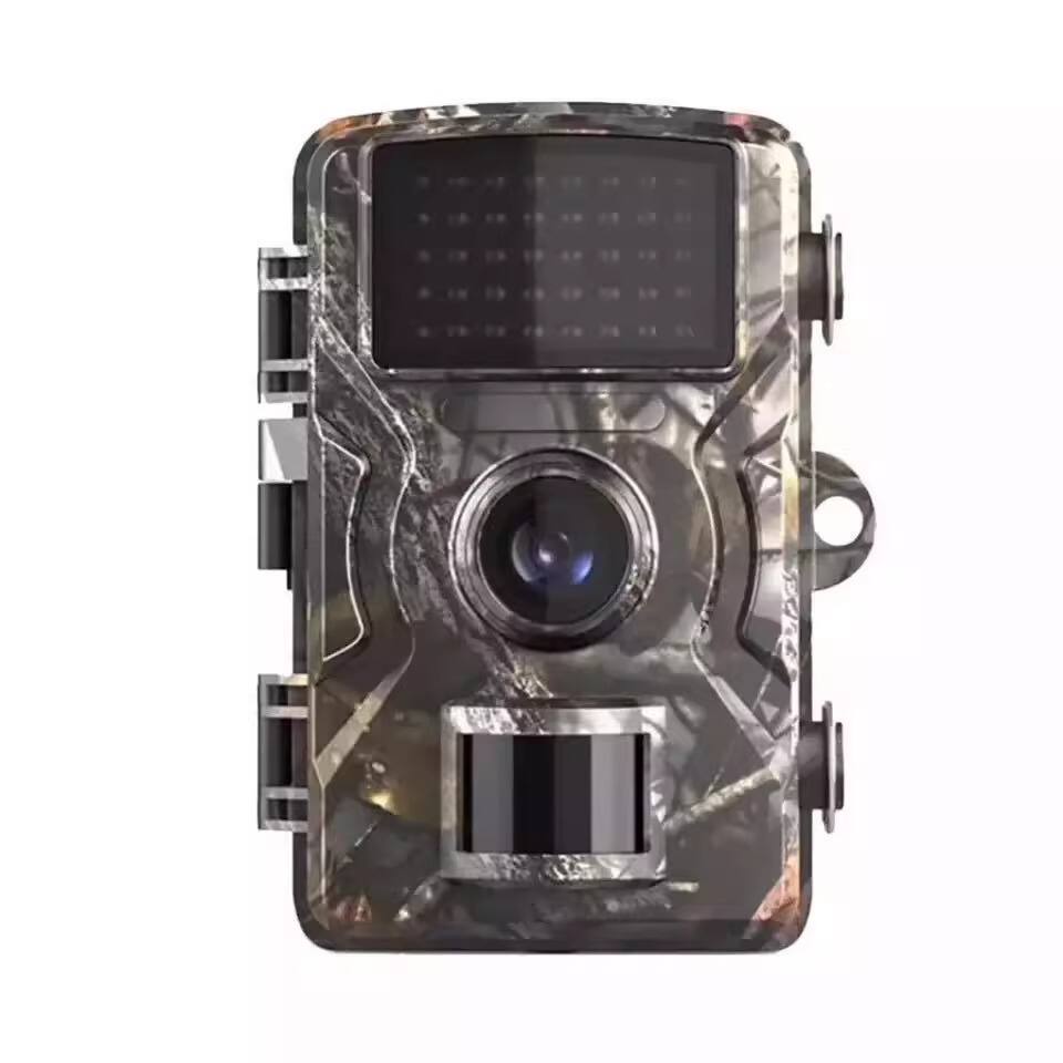 Front. Cluzine - 1296P Trail Camera, IP66 Waterproof, Night Vision, 110° Wide Angle for Wildlife Hunting Farm Security.