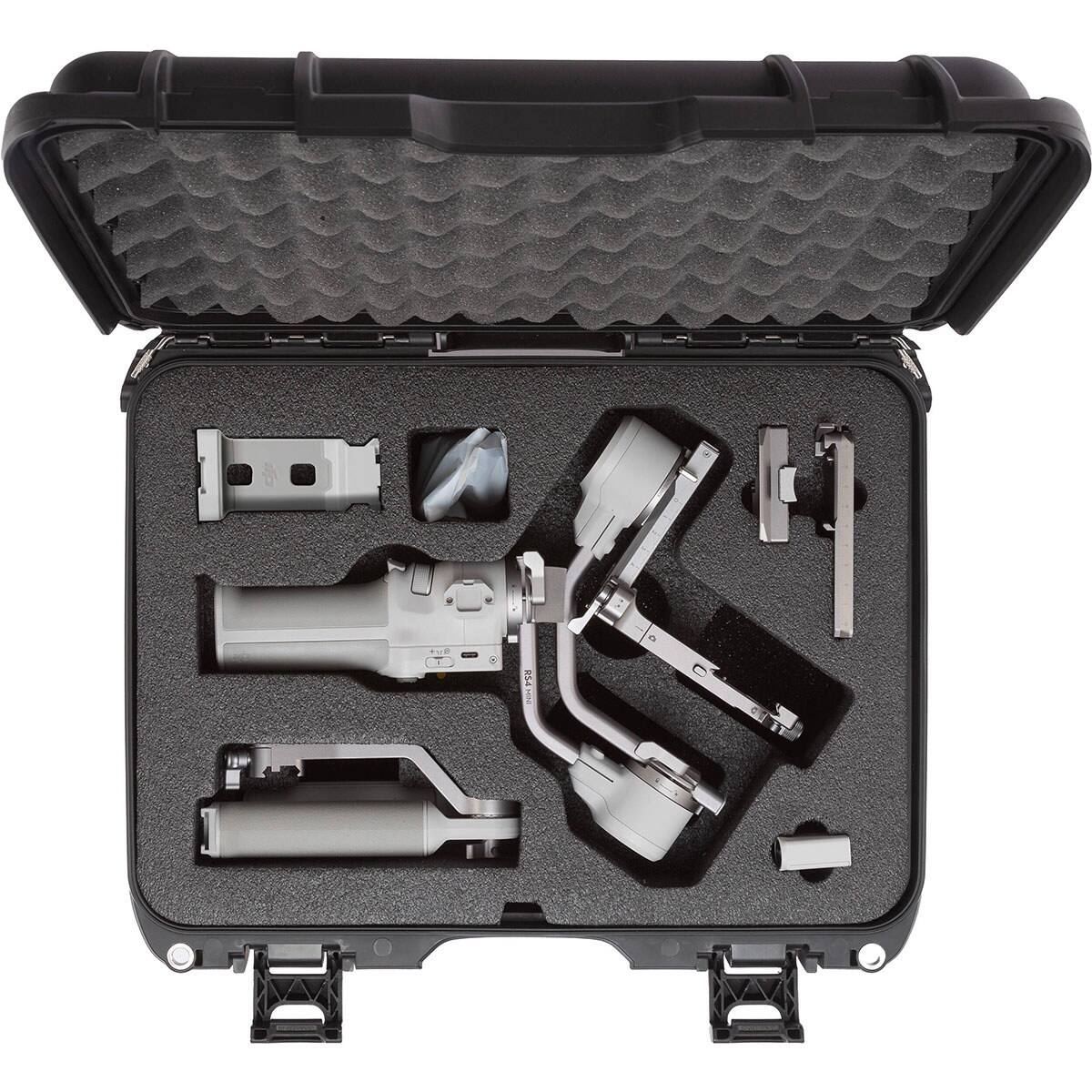 Alt View 3. NANUK - Nanuk 920 Waterproof Hard Case w/Foam for DJI RS 4 Mini Creator Combo,Black.