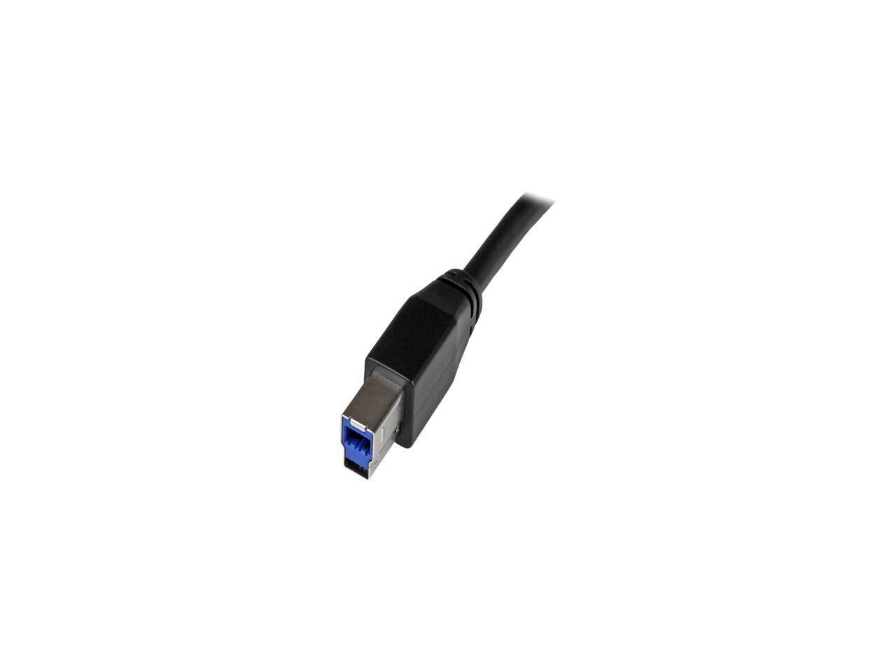 Alt View 2. StarTech.com - StarTech.com 10m 30 ft Active USB 3.0 USB-A to USB-B Cable - M/M - USB A to B Cable - USB 3.1 Gen 1 (5 Gbps).