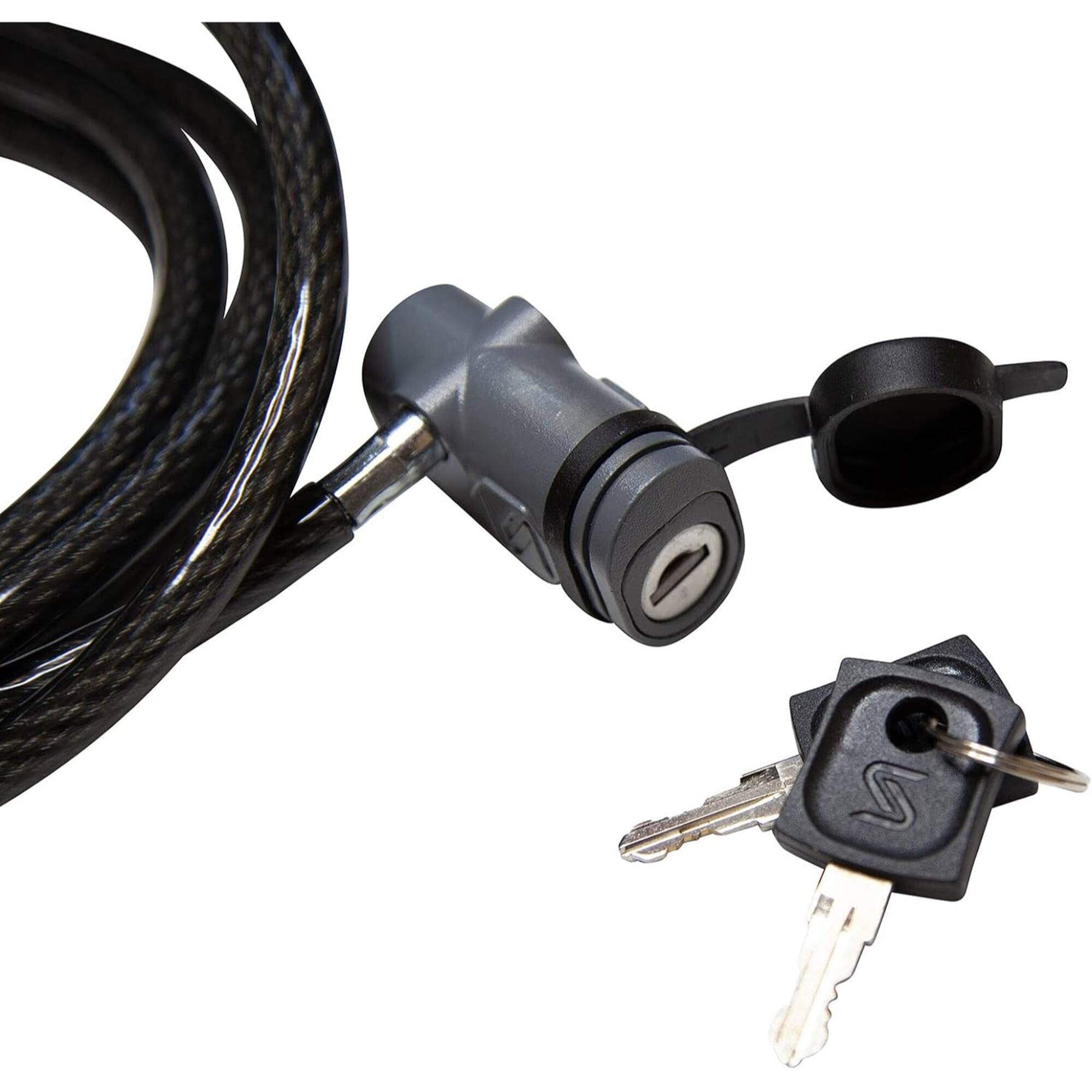 Alt View 1. Saris - Locking Cable & Hitch Tite Combo, 1 lb Bike Rack Lock & Hitch Tite - Black.