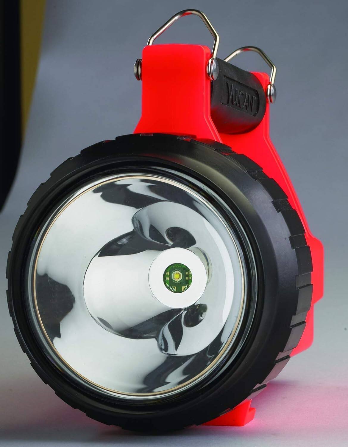 Angle. Streamlight - Streamlight Fire Vulcan LED (WITHOUT CHARGER) - Includes quick release shoulder strap - Orange - Orange.