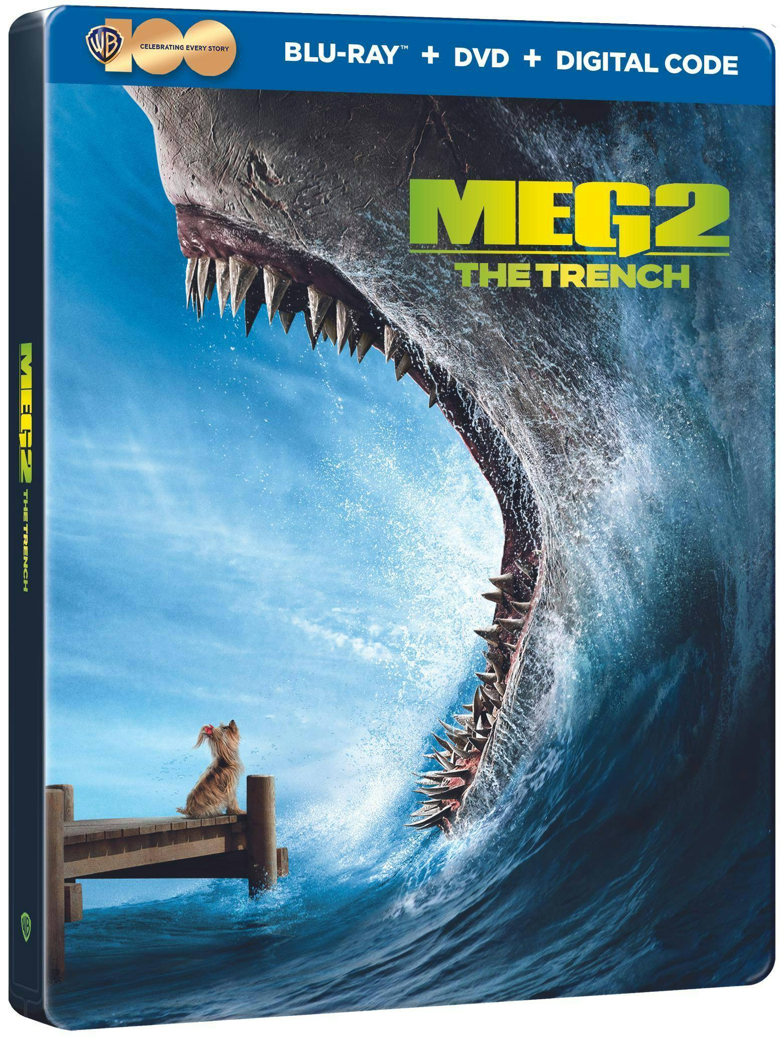 Angle. Meg 2: The Trench (Limited Edition Steelbook) [Blu-ray].
