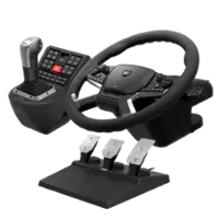 Hori - Force Feedback Truck Control System for PC (Windows 11/10) - Black - Front_Zoom