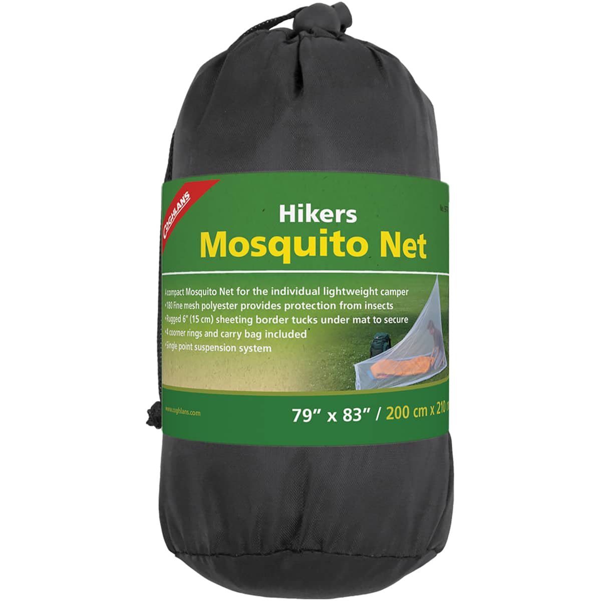 "Coghlan's Hikers Bug Net 79"" x 83"", Single Point Suspension System, Camping" price history on PriceWatchPro