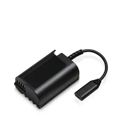 Front. Panasonic - LUMIX DC Coupler - DMW-DCC18.
