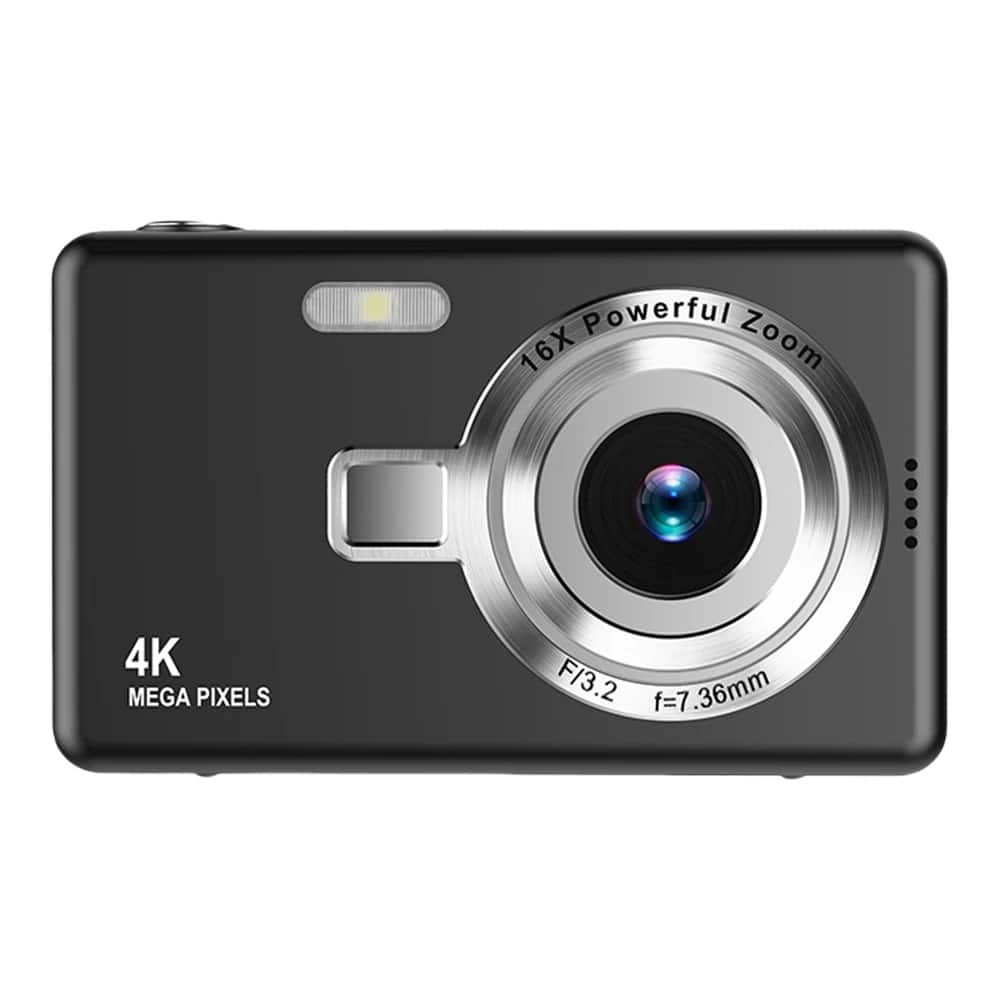 Cluzine - Multi Color Digital Camera 2.4 Inch IPS Screen Portable Compact Camera for Kids Video Recording and Photography