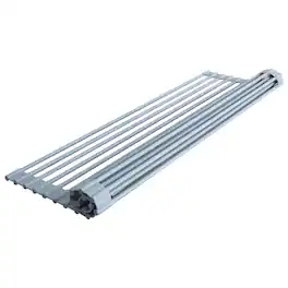 Better Houseware - Over-the-Sink Roll-up Drying Rack - Gray