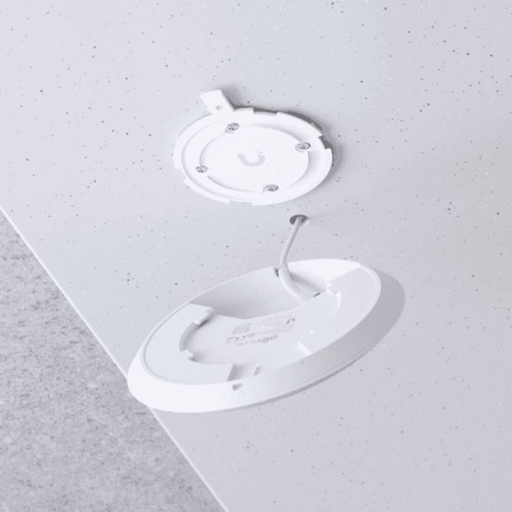 Alt View 2. Ubiquiti - Networks UniFi U6+ Dual-Band Wi-Fi 6 Access Point U6+-US - White.