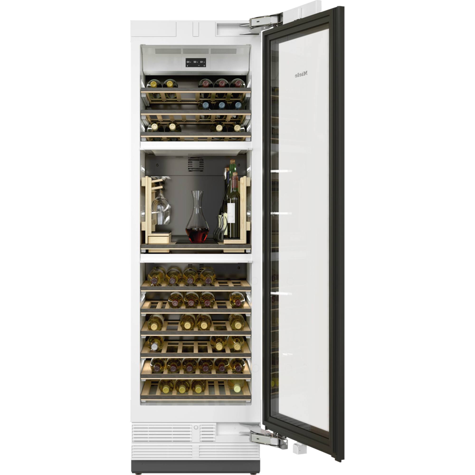 Angle. Miele - KWT 2662 ViS - Custom Panel Ready.