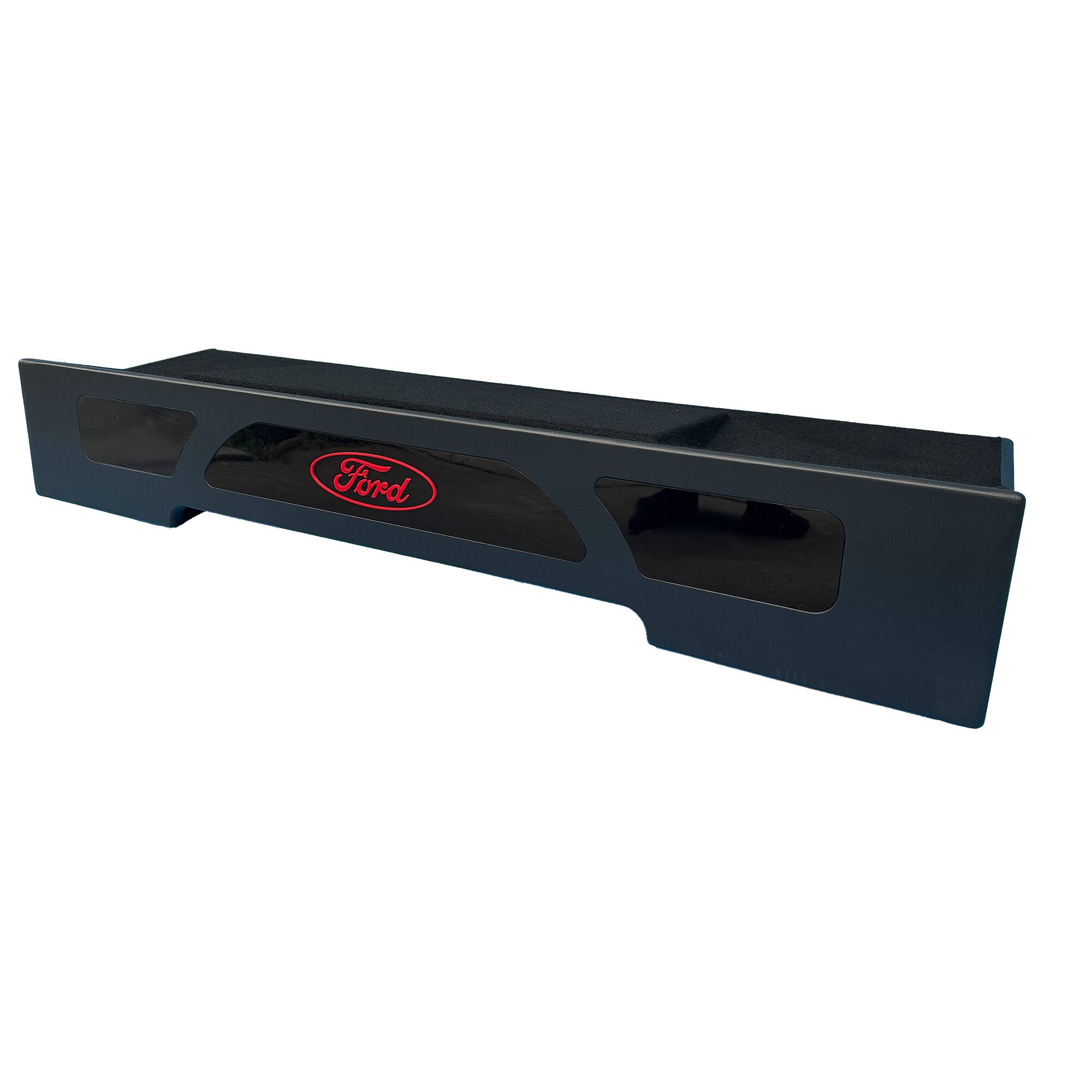 "QPower - QLuxe Dual 10"" Sealed Subwoofer Box for Ford F150 & F250/F350 Super Crew - BLACK & ACYLIC" price history on PriceWatchPro