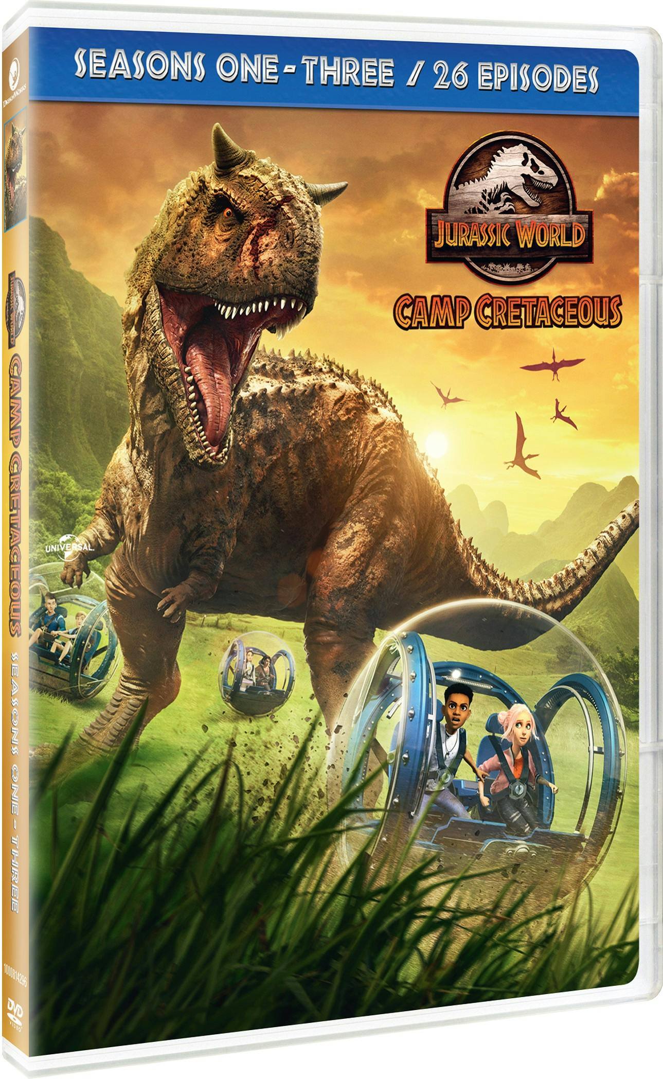 Angle. Jurassic World - Camp Cretaceous Seasons 1-3 (Box Set) [DVD].