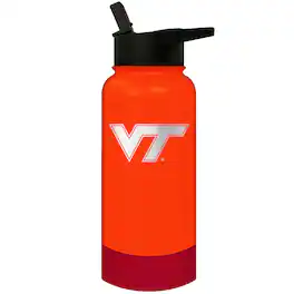 Great American Products - Virginia Tech Hokies 32oz. Logo Thirst Hydration Water Bottle - Multicolor