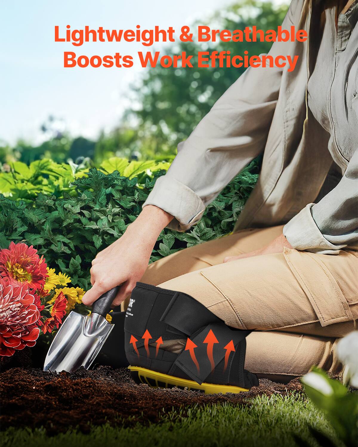 Lightweight & Breathable Boosts Work Efficiency