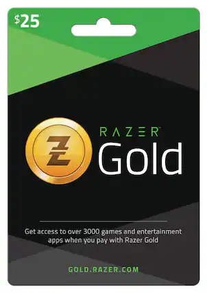 $25 Razer Gold
Get access to over 3000 games and entertainment apps when you pay with Razer Gold
GOLD.RAZER.COM