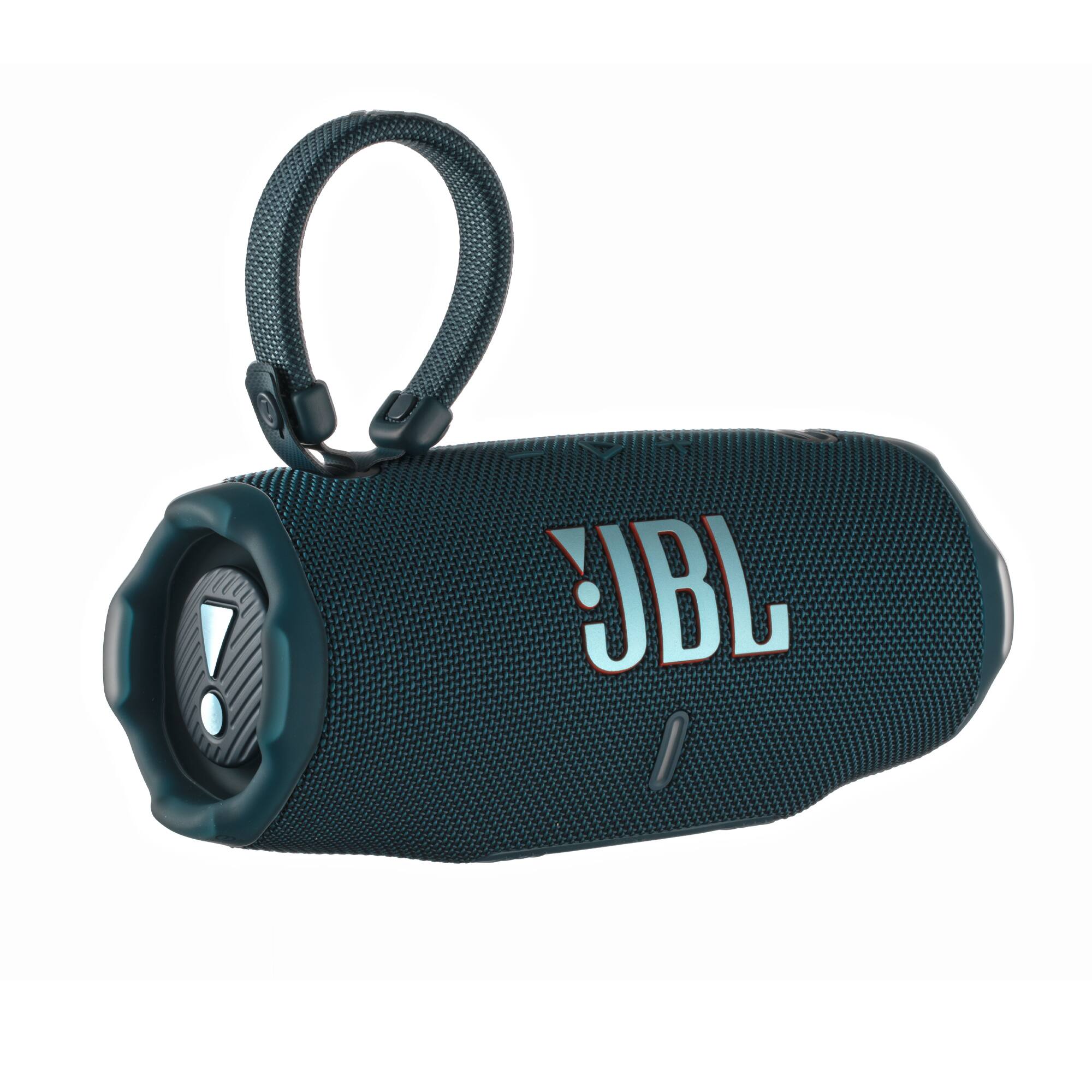 Alt View 1. JBL - JBL Charge 6 Portable Wireless Bluetooth Speaker with IP68 Waterproof (Blue) Case Bundle - Blue.