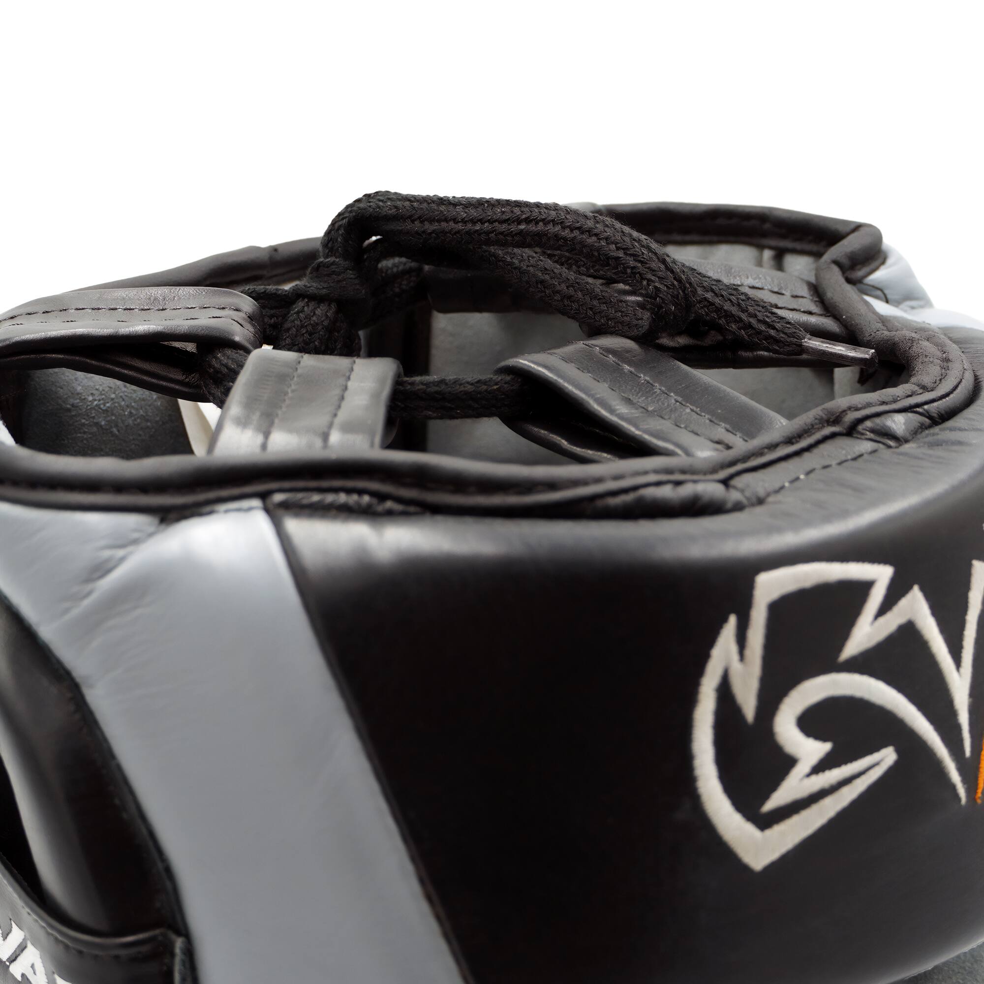 Alt View 4. RIVAL - Rival Boxing RHG30 Mexican Training Headgear - XL - Black/Gray - Black/Gray.