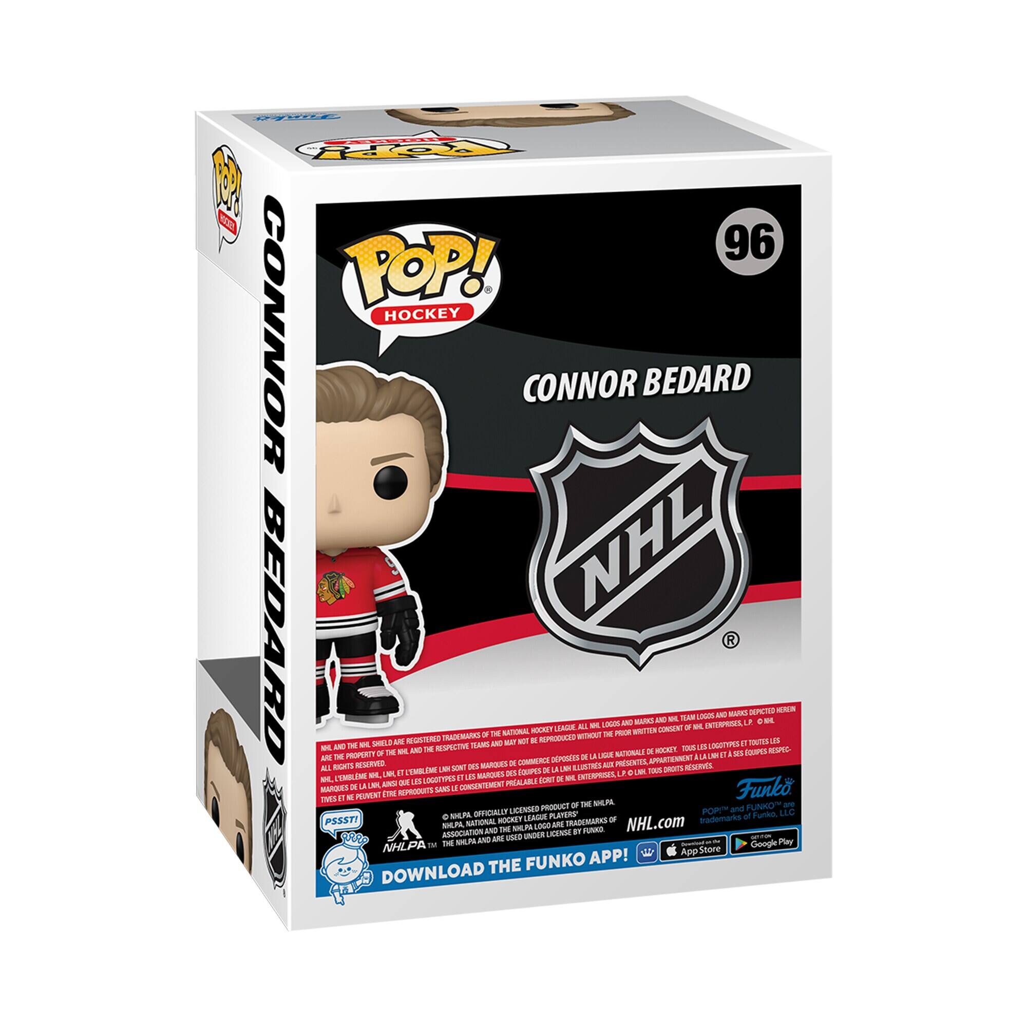Sure, here is the corrected and grouped text from the image:

---

**96**

**CONNOR BEDARD**

**POP! HOCKEY**

**NHL**

---

**Funko**

**NHL.com**

**DOWNLOAD THE FUNKO APP!**

**App Store**

**Google Play**

---

**NHL and the NHL logo are registered trademarks of the National Hockey League. All NHL logos and marks and NHL team logos and marks are trademarks of the NHL and the NHL teams. © NHL 2023. All Rights Reserved.**

**NHL and the NHL logo are registered trademarks of the National Hockey League. All NHL logos and marks and NHL team logos and marks are trademarks of the NHL and the NHL teams. © NHL 2023. All Rights Reserved.**

**NHL and the NHL logo are registered trademarks of the National Hockey League. All NHL logos and marks and NHL team logos and marks are trademarks of the NHL and the NHL teams. © NHL 2023. All Rights Reserved.**

**NHL and the NHL logo are registered trademarks of the National Hockey League. All NHL logos and marks and NHL team logos and marks are trademarks of the NHL and the NHL teams. © NHL 2023. All Rights Reserved.**

**NHL and the NHL logo are registered trademarks of the National Hockey League. All NHL logos and marks and NHL team logos and marks are trademarks of the NHL and the NHL teams. © NHL 2023. All Rights Reserved.**

**NHL and the NHL logo are registered trademarks of the National Hockey League. All NHL logos and marks and NHL team logos and marks are trademarks of the NHL and the NHL teams. © NHL 2023. All Rights Reserved.**

**NHL and the NHL logo are registered trademarks of the National Hockey League. All NHL logos and marks and NHL team logos and marks are trademarks of the NHL and the NHL teams. © NHL 2023. All Rights Reserved.**

**NHL and the NHL logo are registered trademarks of the National Hockey League. All NHL logos and marks and NHL team logos and marks are trademarks of the NHL and the NHL teams. © NHL 2023. All Rights Reserved.**

**NHL and the NHL logo are registered trademarks of the National Hockey League. All NHL logos and marks and NHL team logos and marks are trademarks of the NHL and the NHL teams. © NHL 2023. All Rights