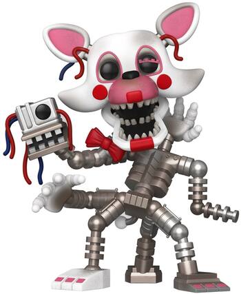 Front. Funko - FUNKO POP! Super: Five Nights at Freddy's - Mangle (FNAF) - COLLECTIBLES - Multicolor.