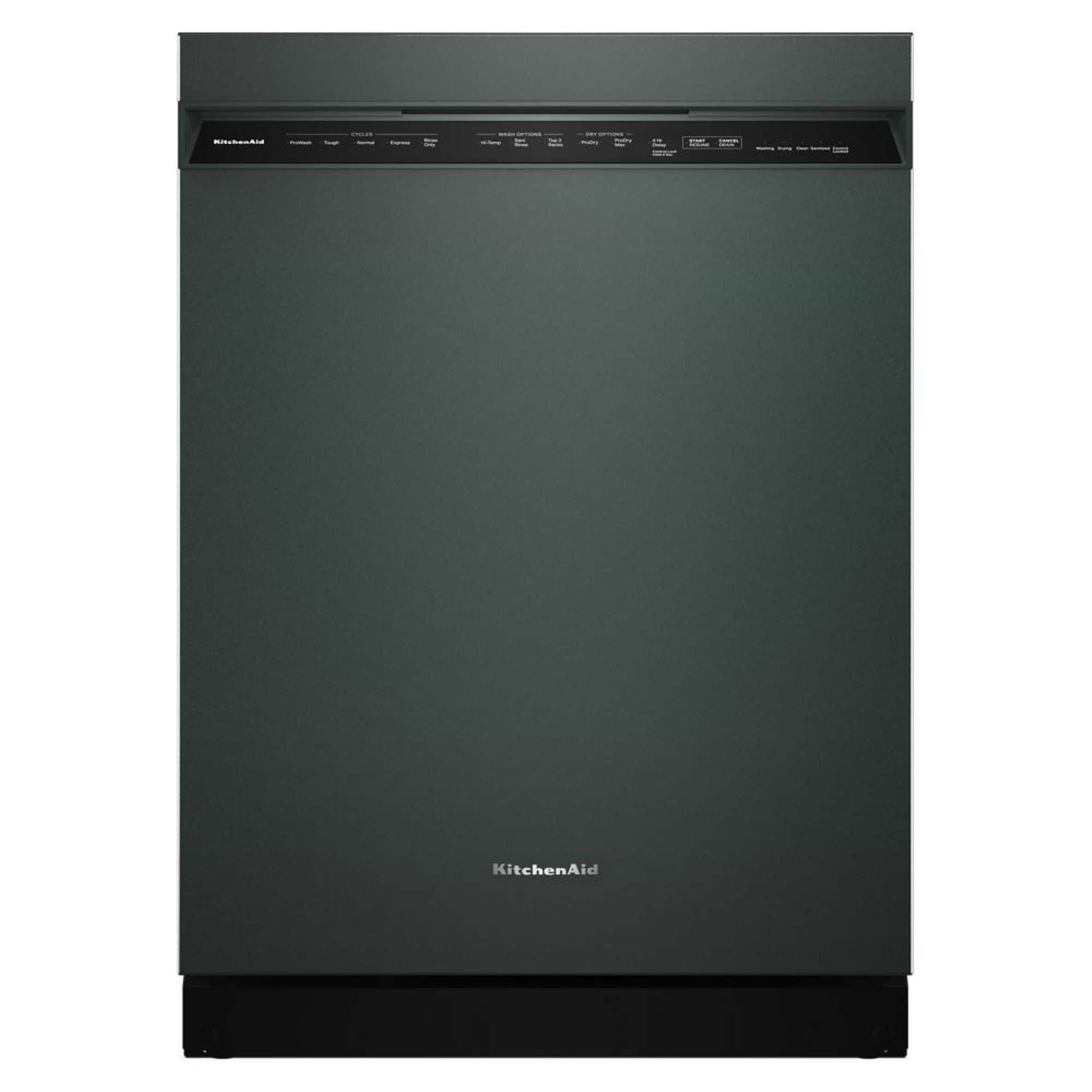 KitchenAid - 24" Front Control Built-In Stainless Steel Tub Dishwasher with Third Level Jet Rack and 41 dBA - Juniper - Front_Zoom