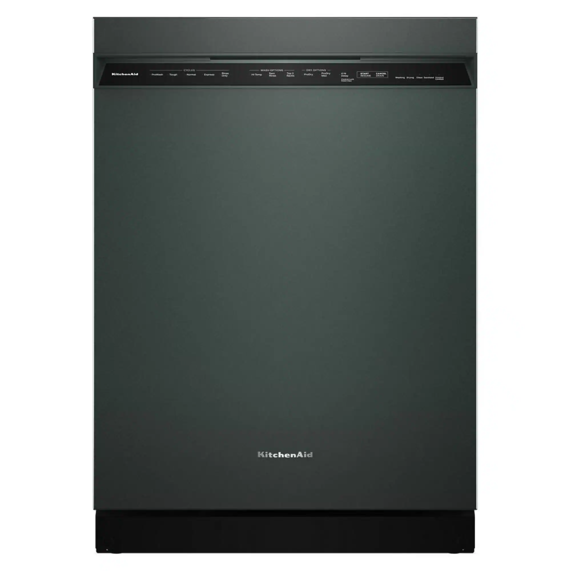 KitchenAid - 24" Front Control Built-In Stainless Steel Tub Dishwasher with Third Level Jet Rack and 41 dBA - Juniper