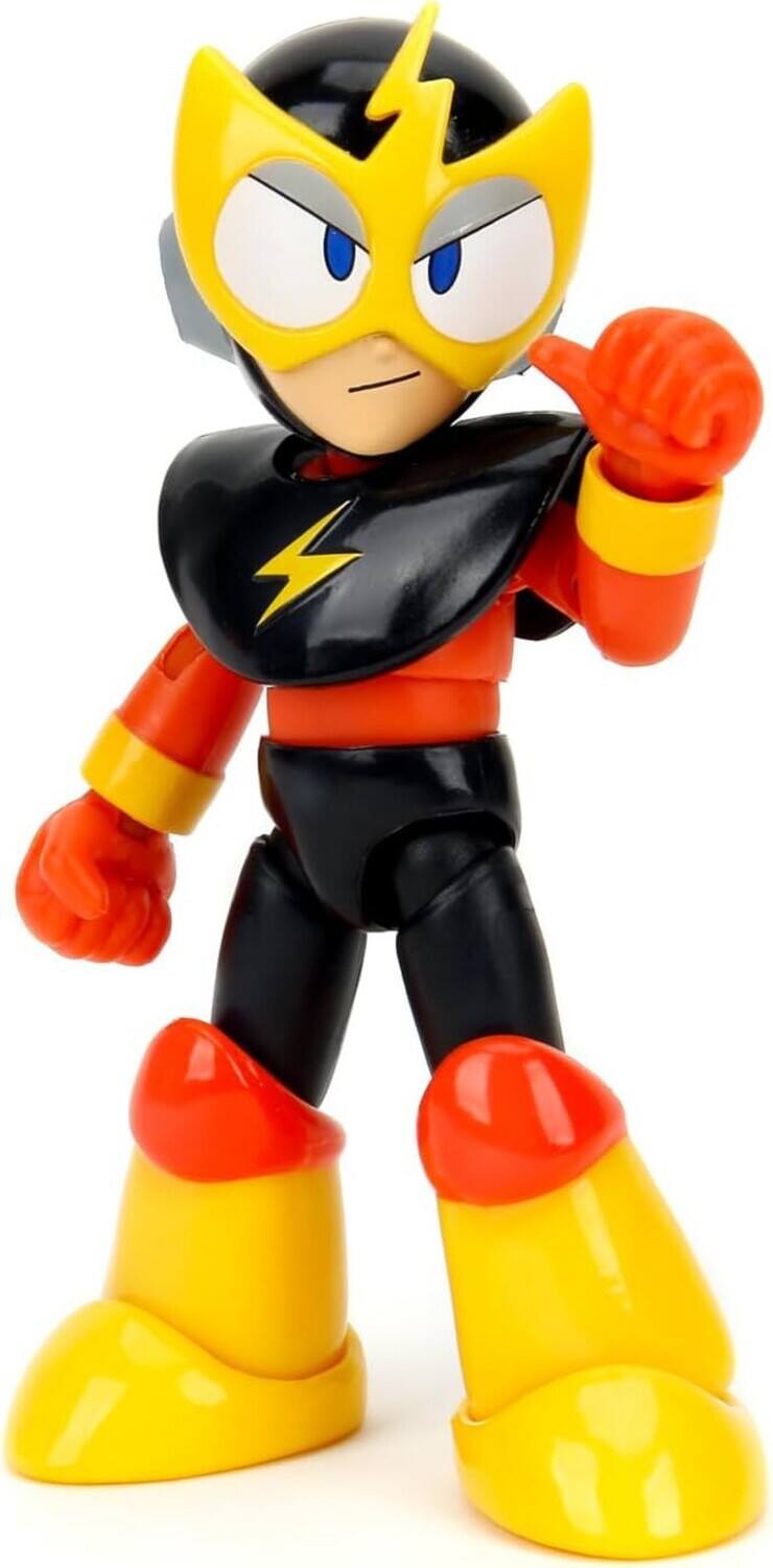 Alt View 2. Jada Toys - Jada Toys - Mega Man - Elec Man 1:12 Action Figure   - Collectibles - Multicolor.