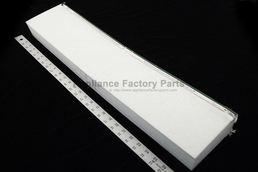 The text in the image can be grouped and corrected as follows:

- **Appliance Factory Parts**
- **http://www.appliancefactoryparts.com**

The numbers and letters appear to be part of a measurement or code, but without additional context, it's difficult to determine their exact meaning. Here is the sequence as it appears:

- te , an 35  D 5 1 D 30 + 29 8 MzSA 28 FOR l APFIL 27 10 26 ELECTRONICAI I 25 a 12 Part 24 13 bliance Factory MODEL 23  http://www.appliancefactoryparts.com 5000 14 22 15 IS 16 20 17 61 18 18 19 17 20 16 21 15 22 14 23 12 24 11 EPICCIM 26 O