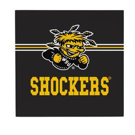 Evergreen Enterprises - Wichita State Shockers 12" x 12" Wood Wall Sign - Multicolor
