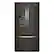 Front. Whirlpool - 23.8 Cu. Ft. French Door Smart Refrigerator with Auto-Humidity Crispers - Black Stainless Steel.