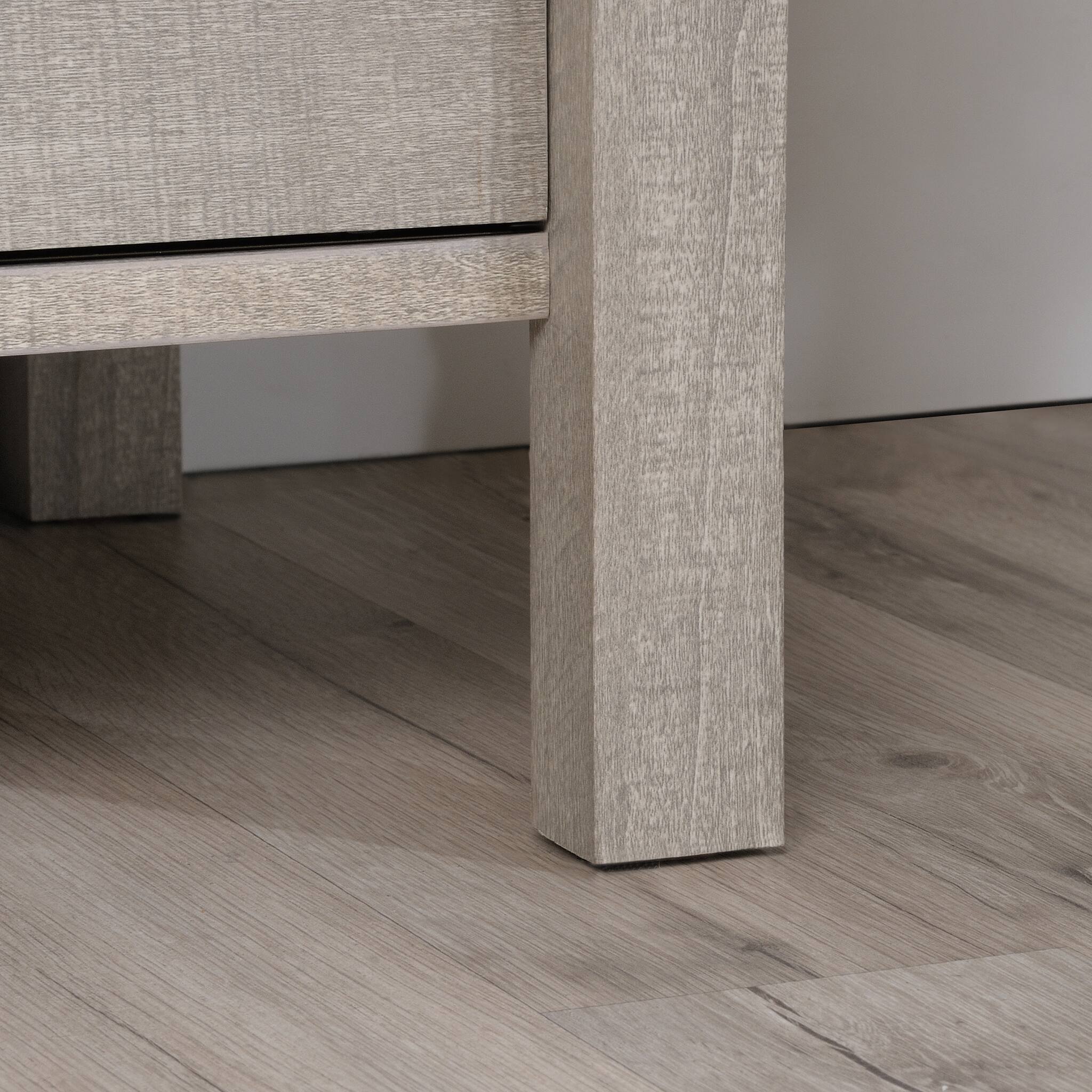 Alt View 11. Sauder - Spring Maple Sliding Door Storage Cabinet.