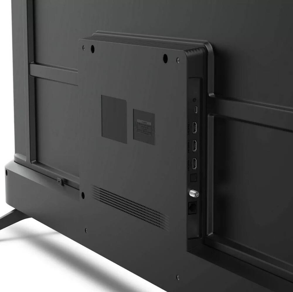 Alt View 7. Roku - Hiro 55" 4K HDR Smart TV Flat Screen LED Roku TV & Dolby Audio Streaming H55C4C4 - Black.