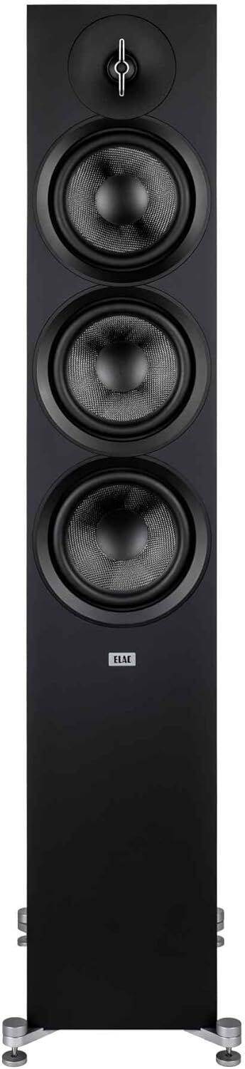 Back. ELAC - ELAC Debut 3.0 - 6.5" Floor Speaker (Black) DF63-BK - Black.